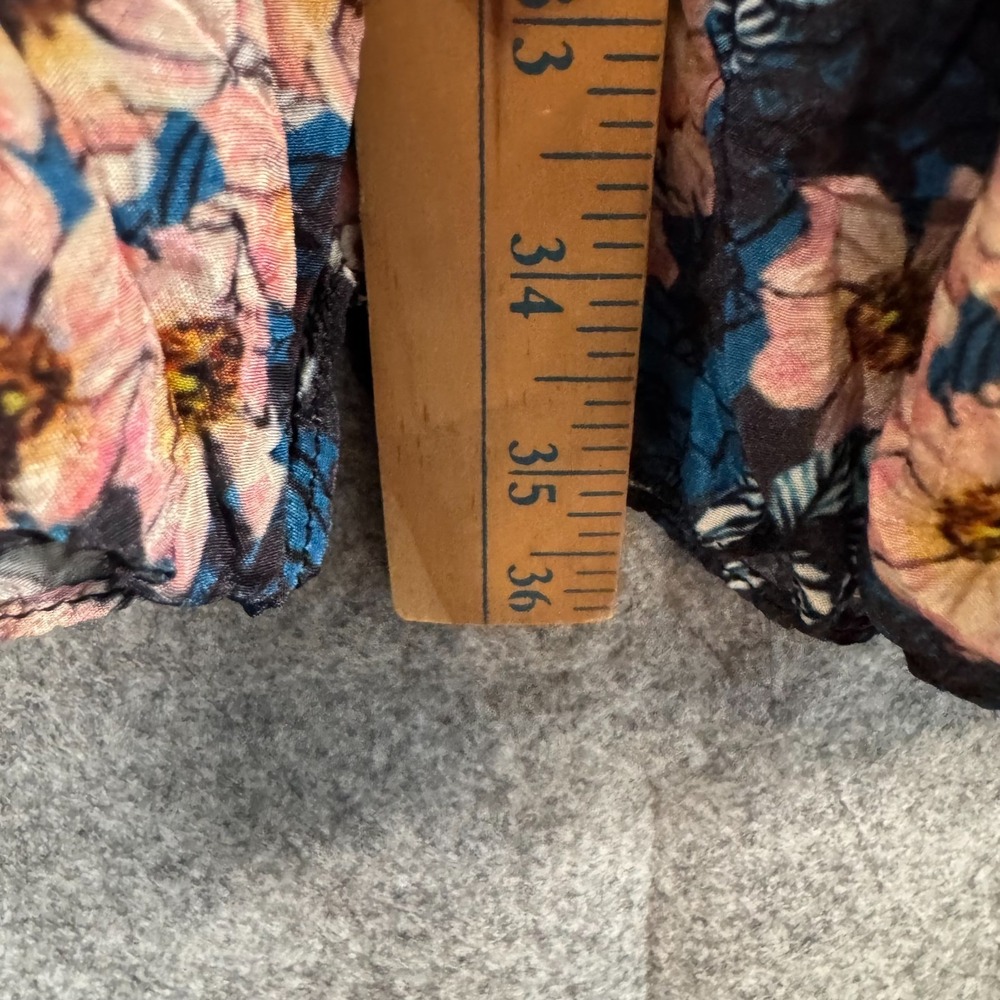 Bhanuni by Jyoti Anthropologie Skirt Sz 14 Patchwork Boho Tiered Maxi Peasant - Picture 8 of 10